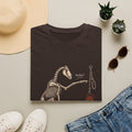Skeleton Horse 'bribe?' T-Shirt — Funny Equestrian Skeleton Design