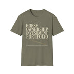 Horse Ownership Investment Portfolio T-Shirt