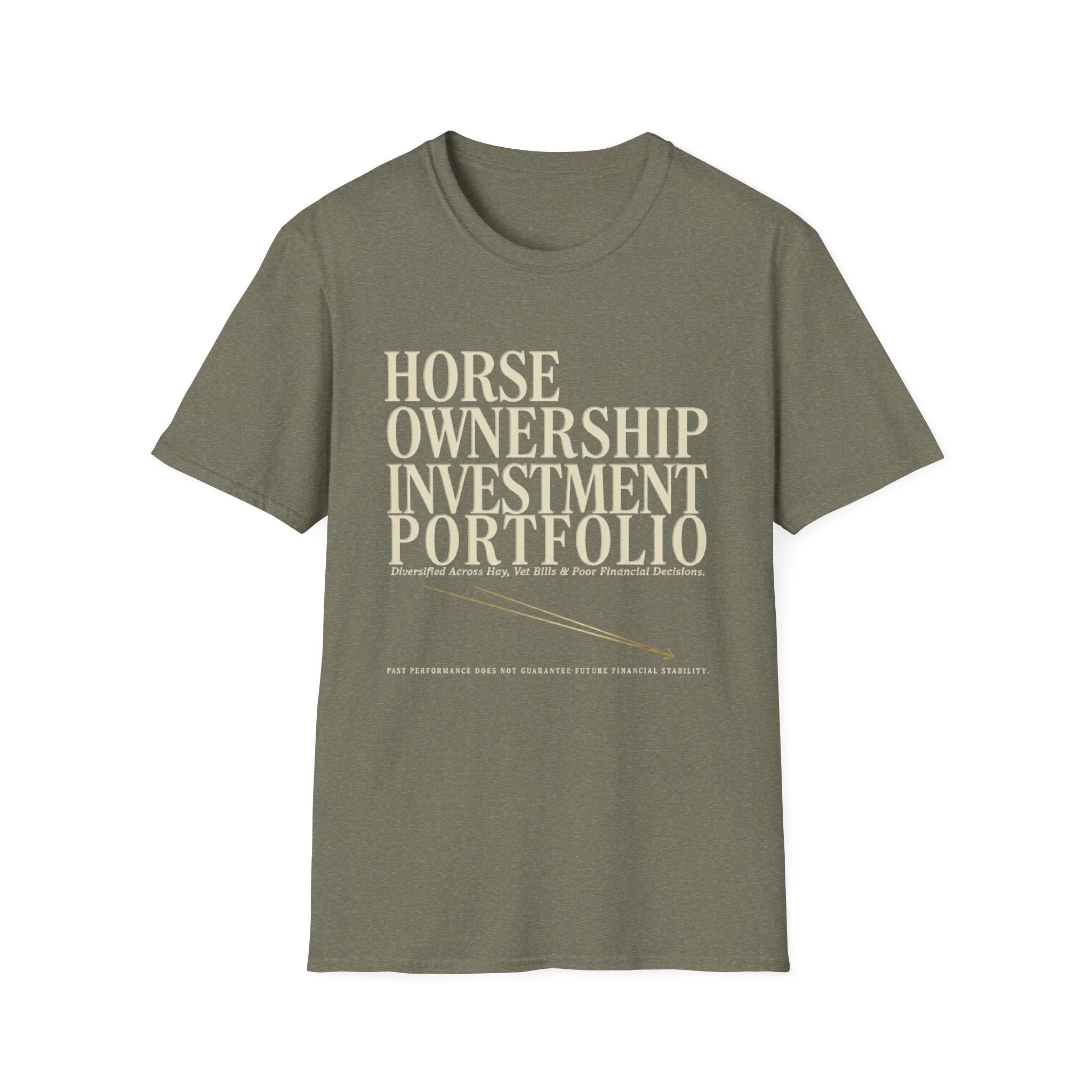 Horse Ownership Investment Portfolio T-Shirt