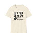 Best Part of My Day Starts at the Barn T-Shirt