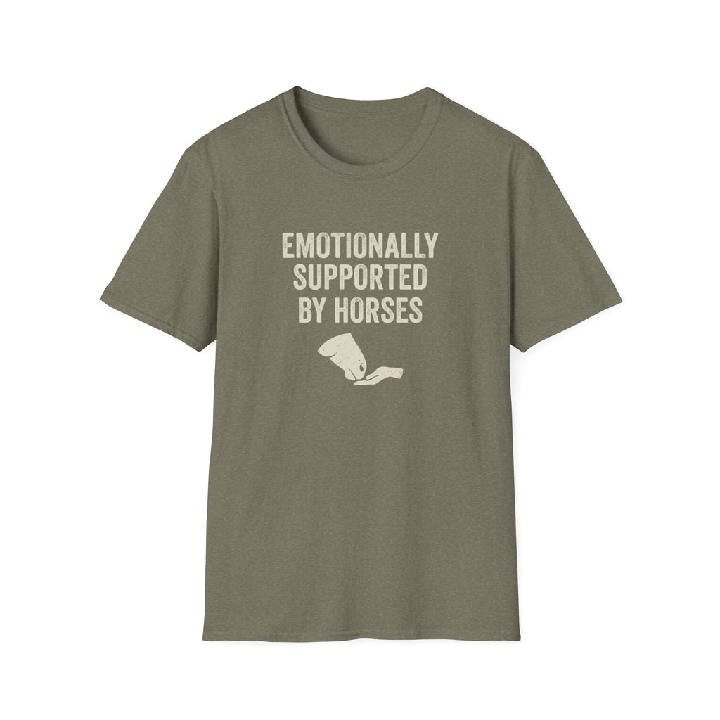 Emotionally Supported by Horses T-Shirt
