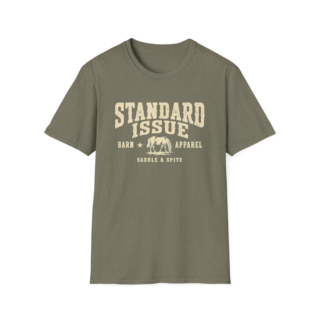 Standard Issue Barn Apparel T-Shirt — Vintage Farm Logo Tee