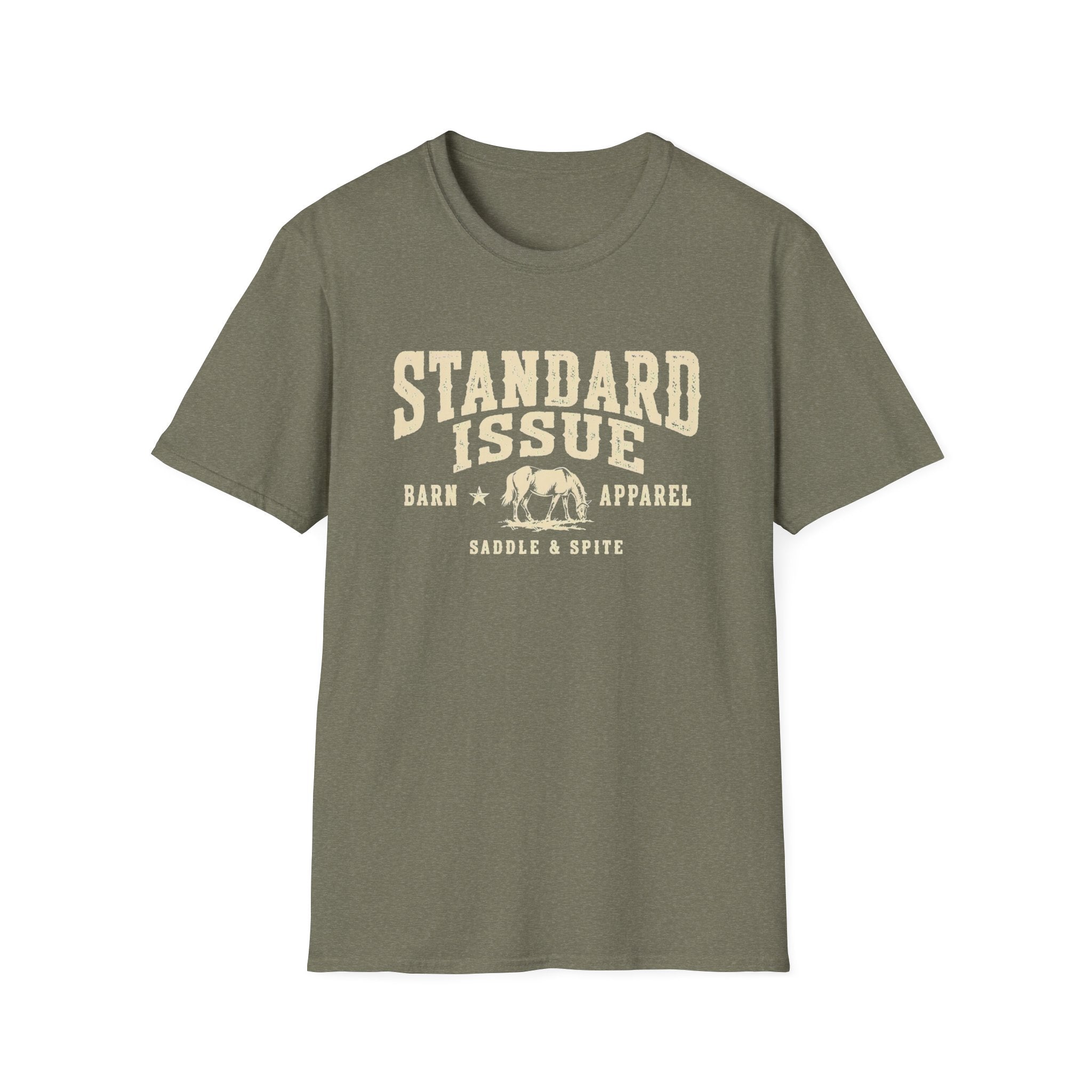 Standard Issue Barn Apparel T-Shirt — Vintage Farm Logo Tee