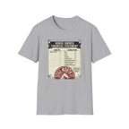 Horse Owner Financial Statement T-Shirt — Funny Equestrian Assets vs Liabilities Tee