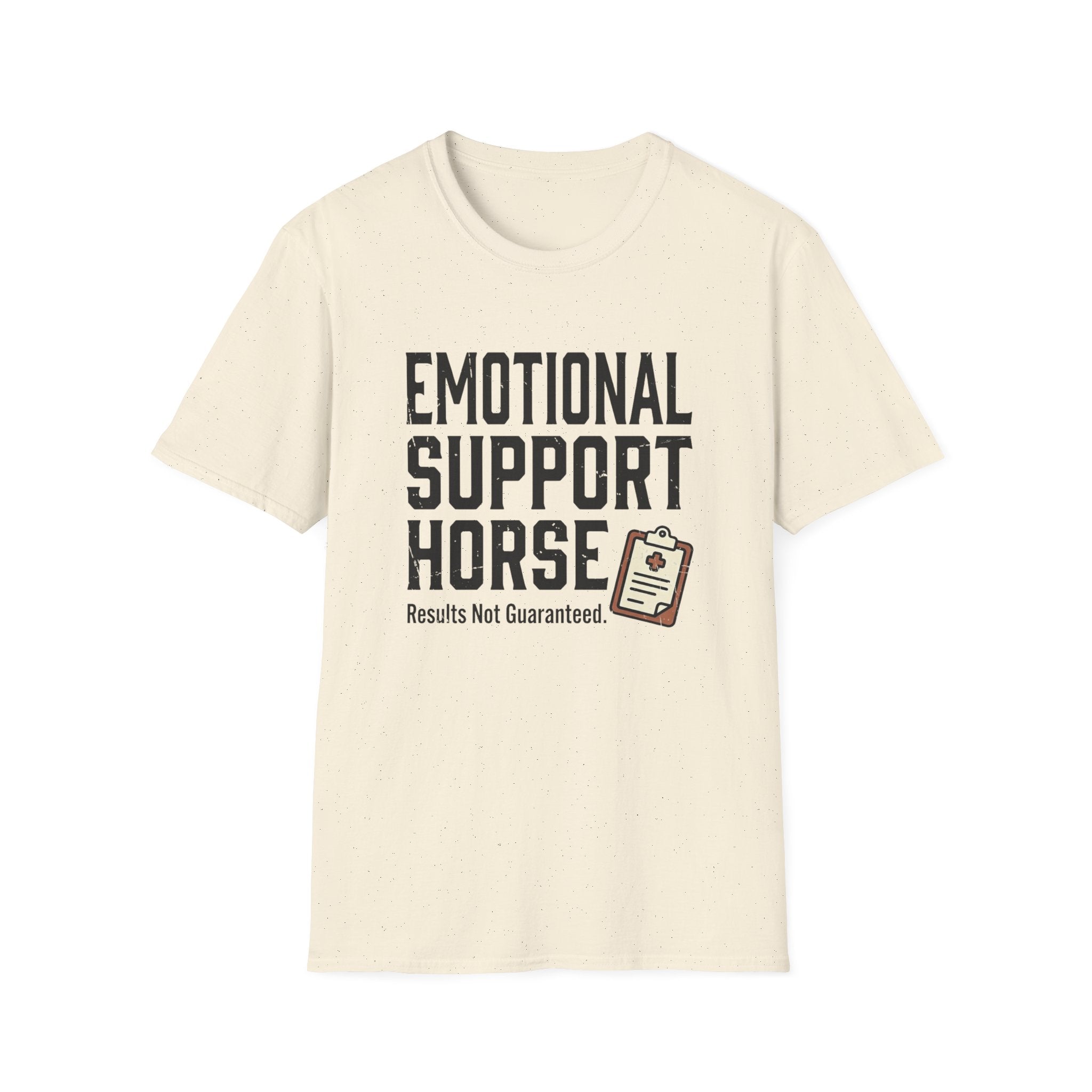 Emotional Support Horse T-Shirt — Funny Horse Lover Tee
