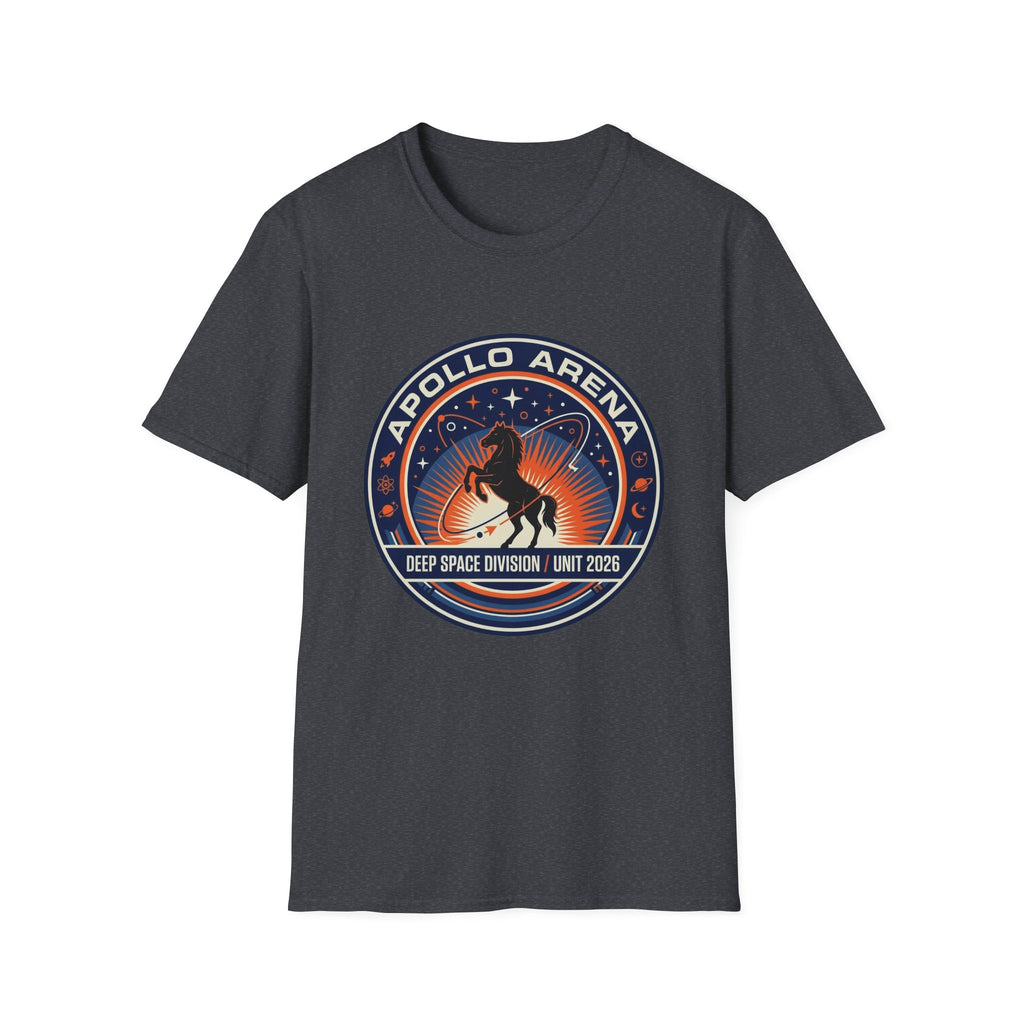 Apollo Arena Space T-Shirt — Deep Space Division Unit 2026 Graphic Tee