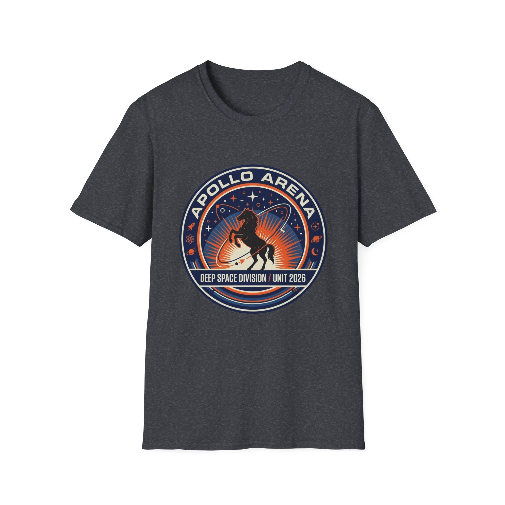 Apollo Arena Space T-Shirt — Deep Space Division Unit 2026 Graphic Tee