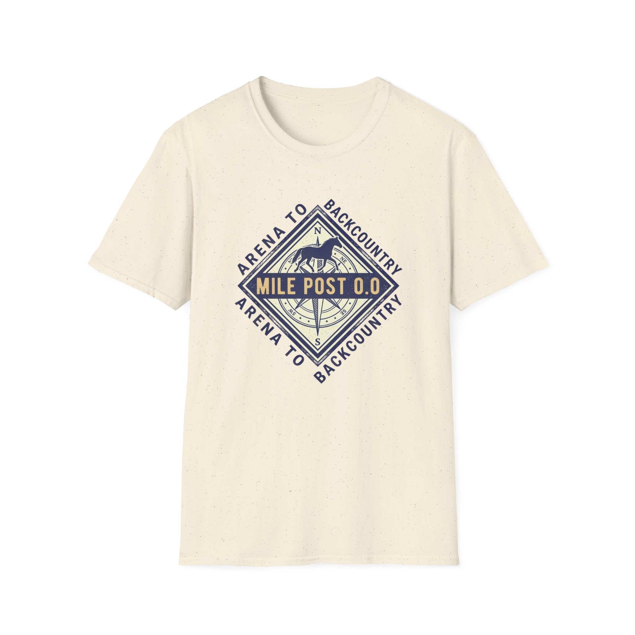 Mile Post 0.0 Backcountry T-Shirt — Adventure Compass Mountain Tee