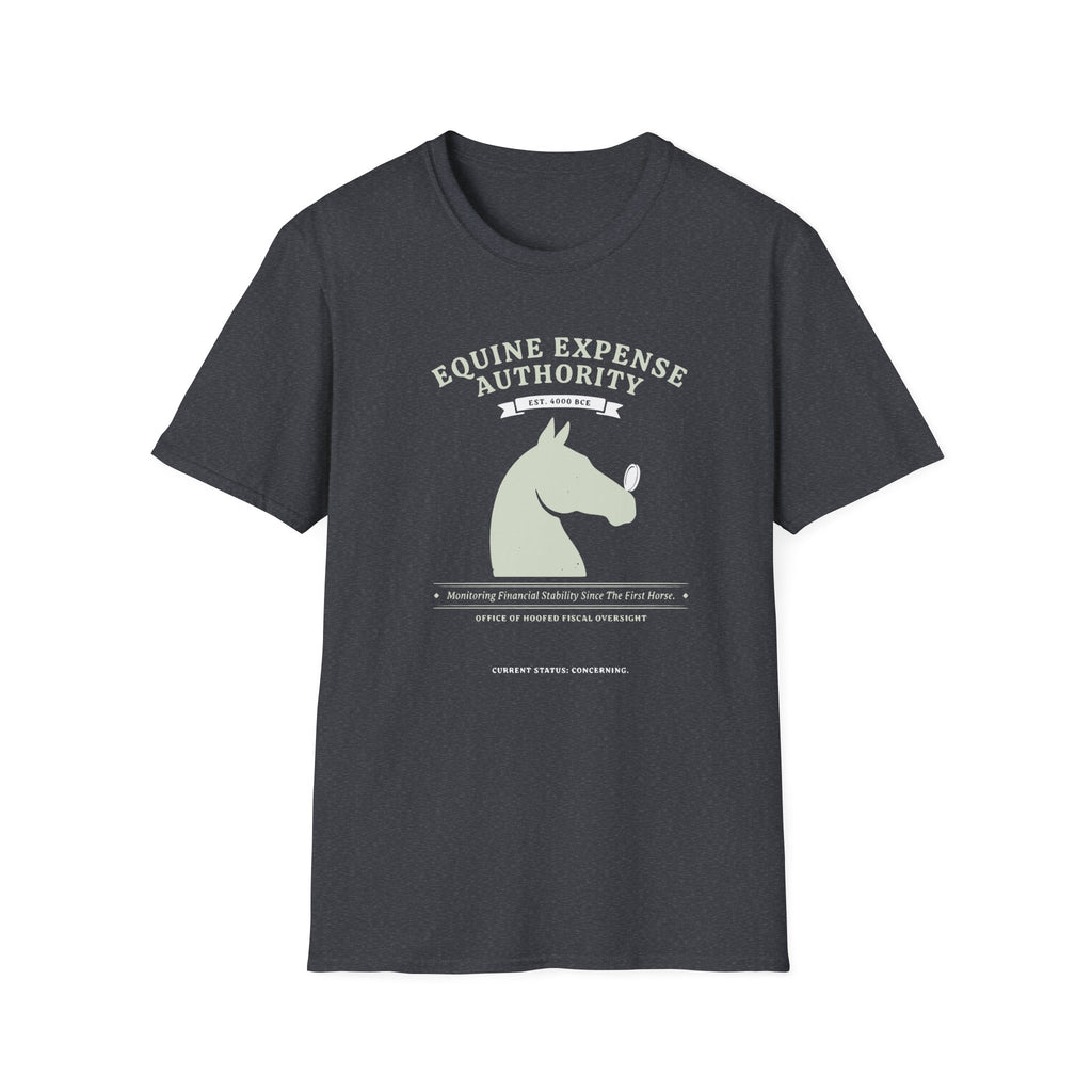 Equine Expense Authority T-Shirt — Funny Horse Mom Tee