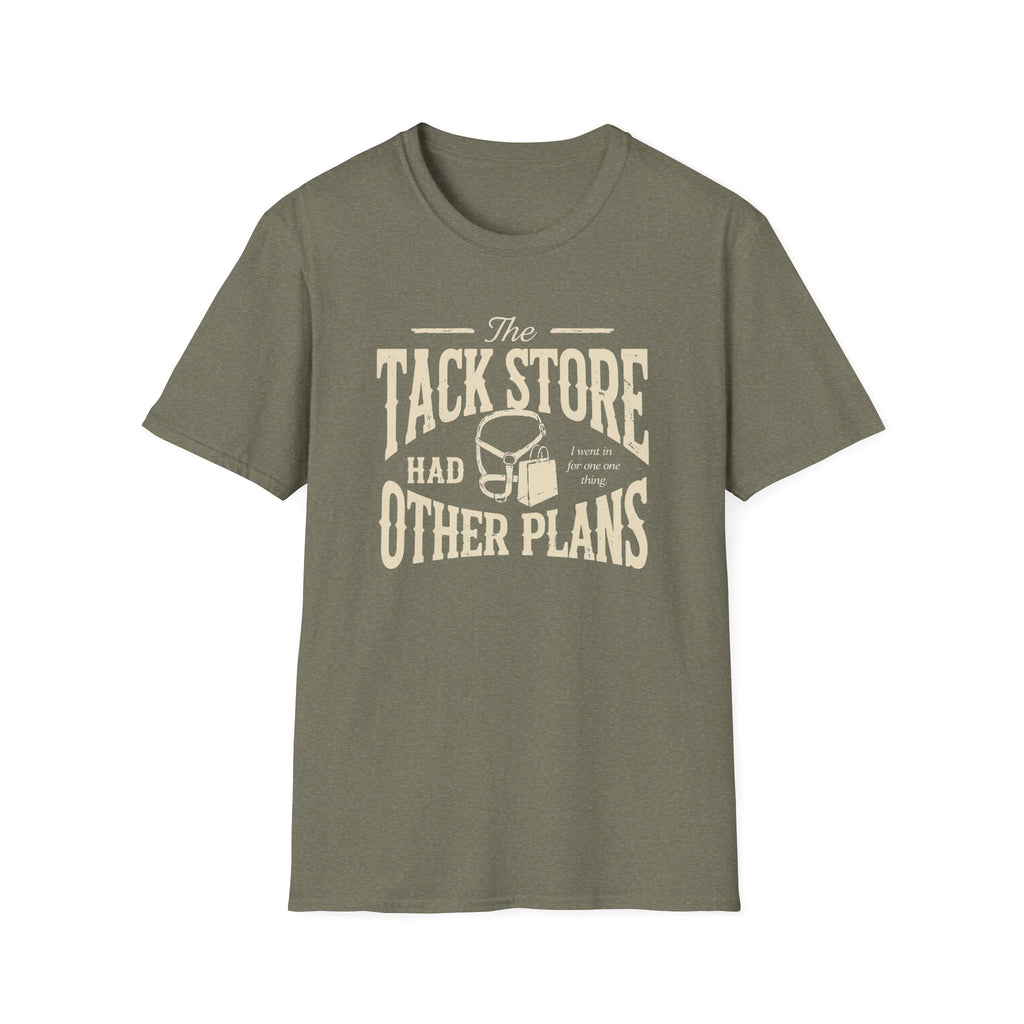 T-Shirt — "The Tack Store Had Other Plans" Vintage Equestrian Tee