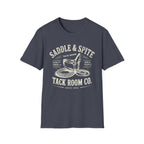 Saddle & Spite T-Shirt — Vintage Western Tack Room Graphic Tee