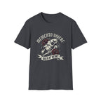 Memento Vivere Skull & Roses T-Shirt — "Wild at Heart" Graphic Tee
