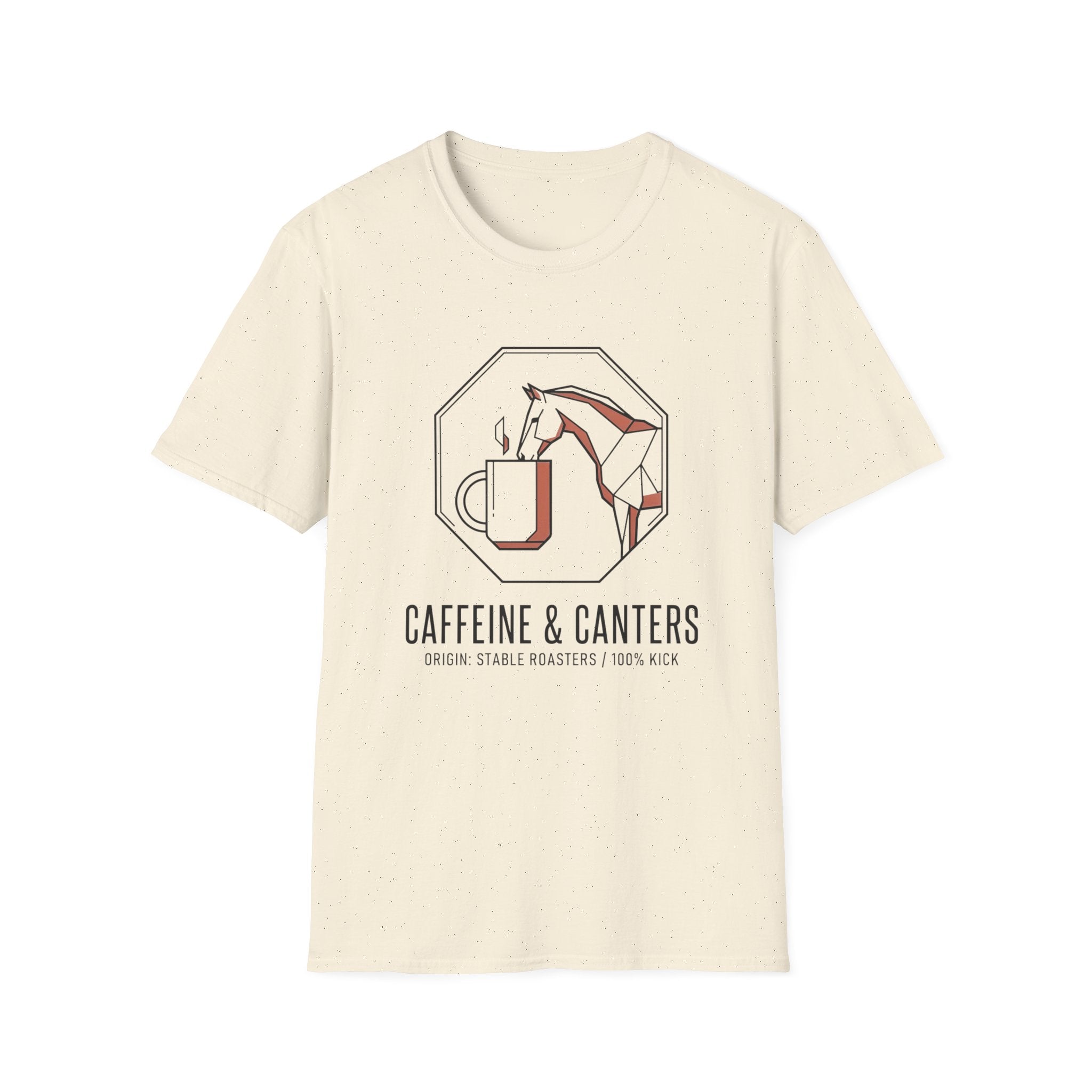 Caffeine & Canters Horse Coffee T-Shirt