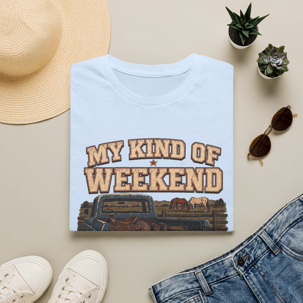 My Kind of Weekend T-Shirt — Vintage Truck Ranch Life Tee