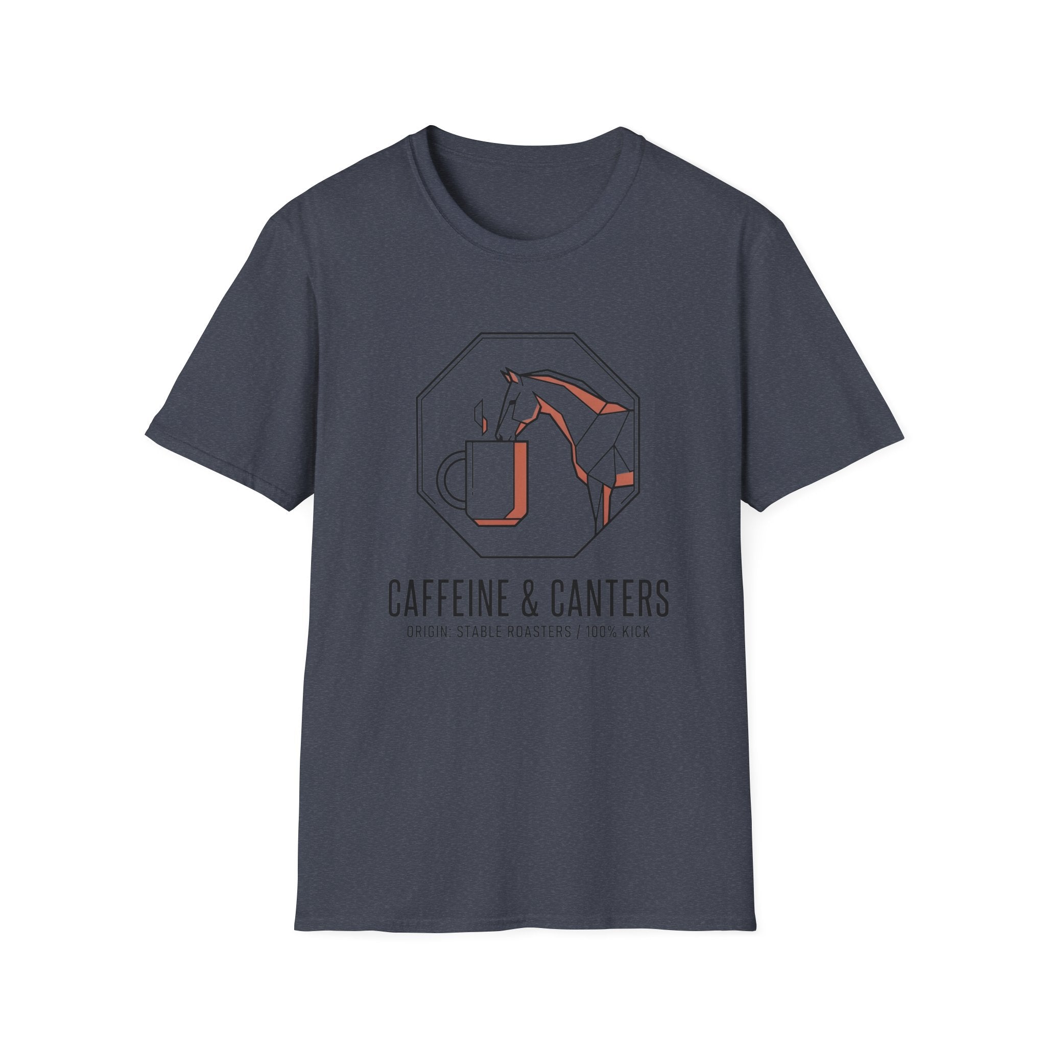Caffeine & Canters Horse Coffee T-Shirt