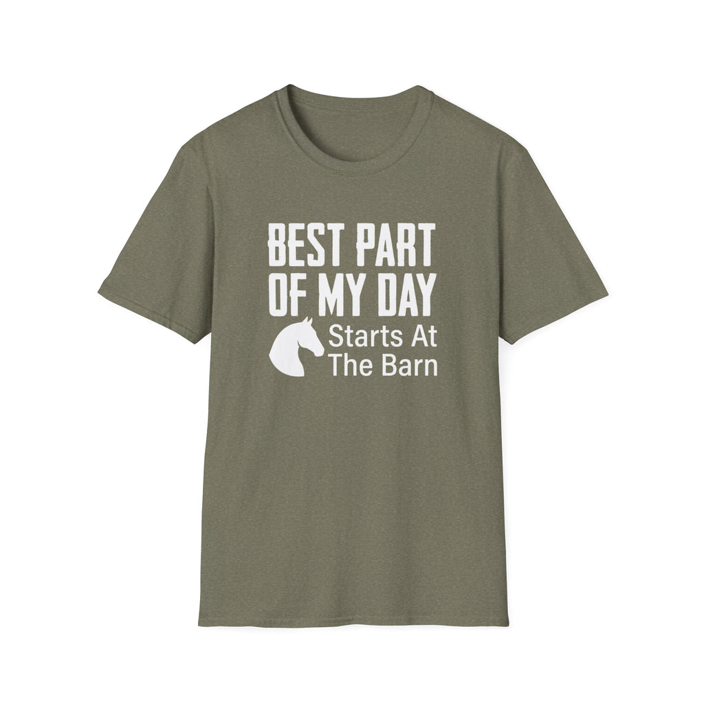 Best Part of My Day Starts at the Barn T-Shirt
