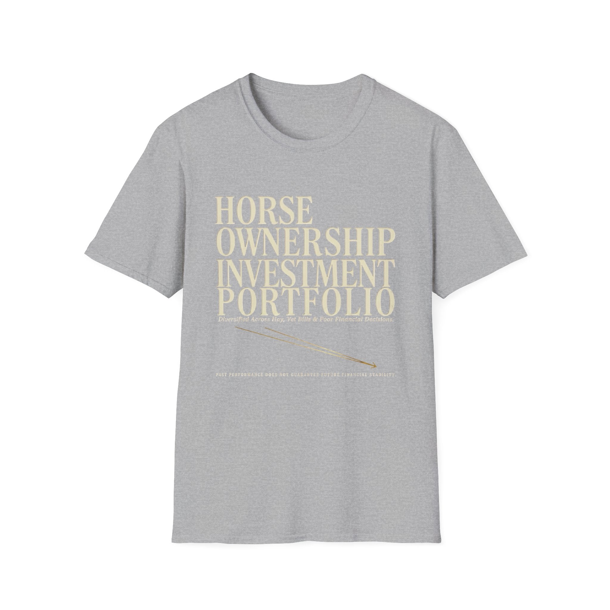 Horse Ownership Investment Portfolio T-Shirt