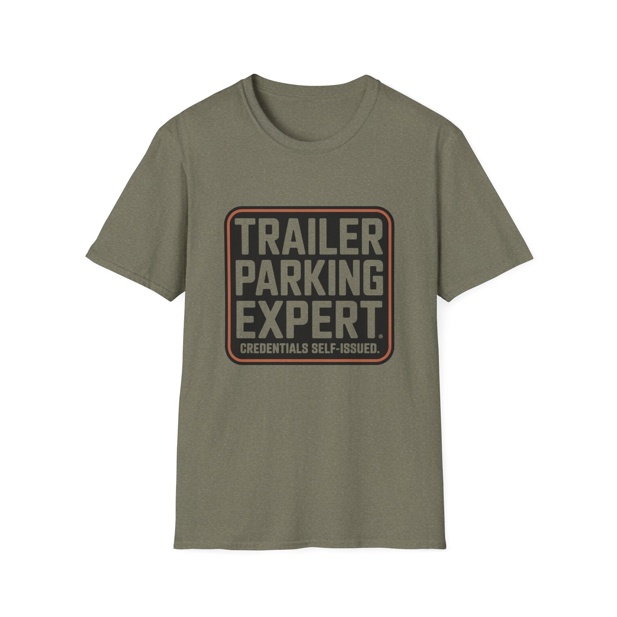 Trailer Parking Expert T-Shirt — Funny RV Camper Tee