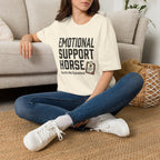 Emotional Support Horse T-Shirt — Funny Horse Lover Tee