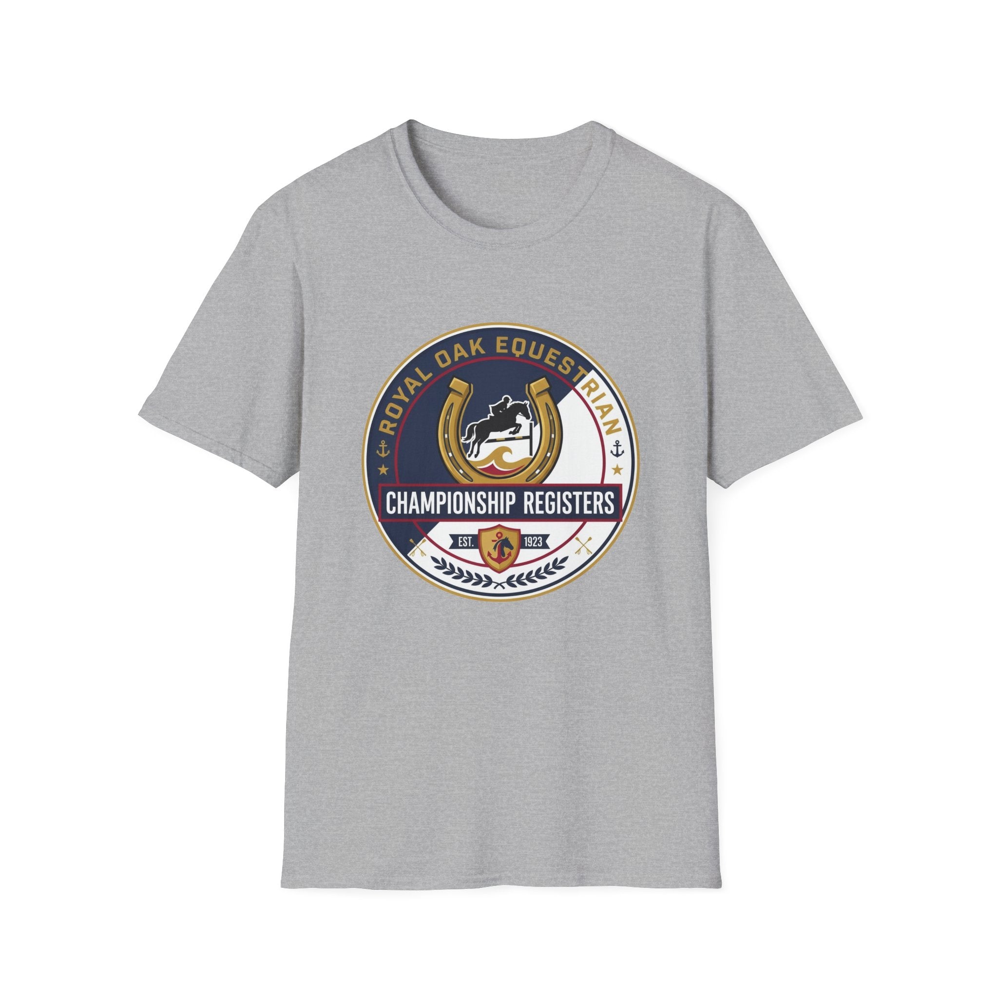 Equestrian Championship Logo T-Shirt — Royal Oak Equestrian Club Tee