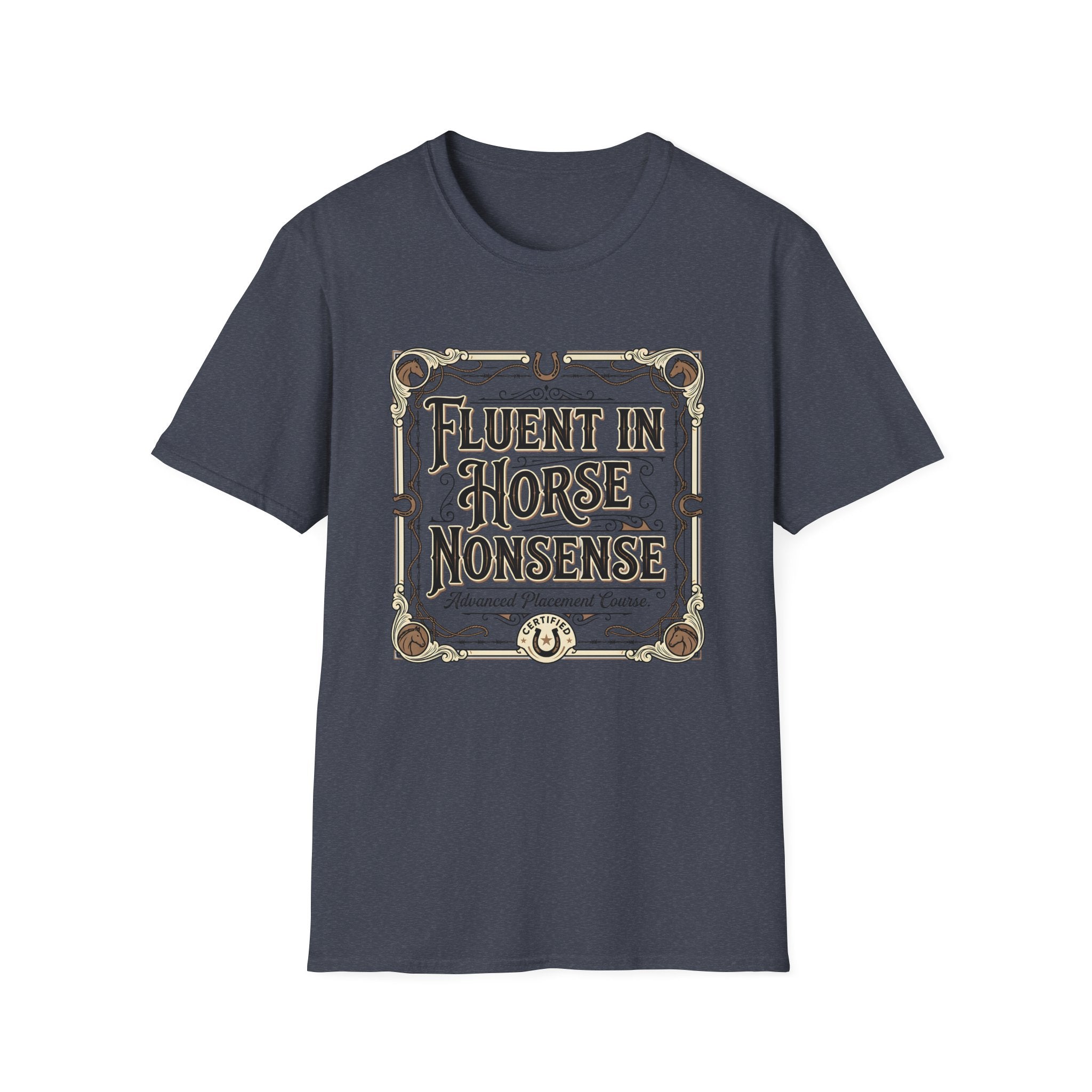 T-Shirt — “Socially Available • Barn Friends Only” Ranch Graphic Tee