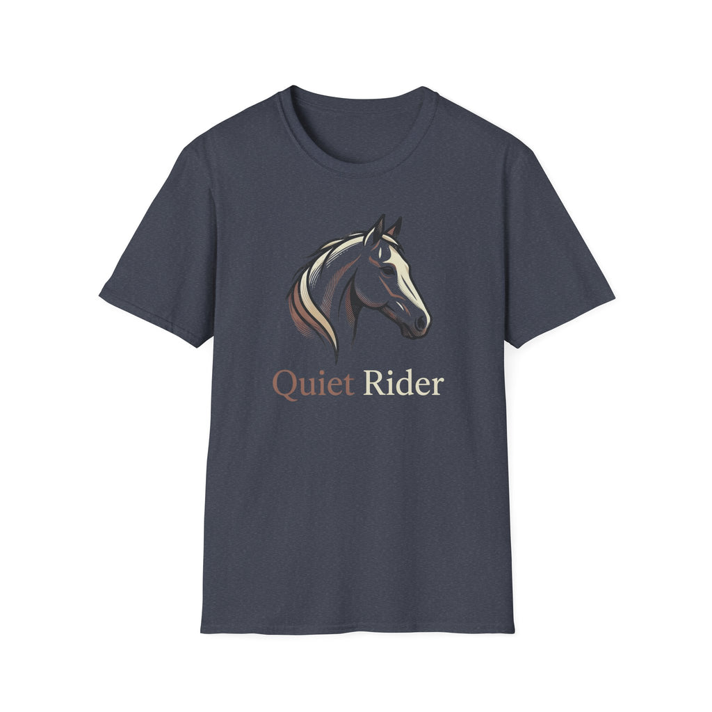 Quiet Rider Horse Graphic T-Shirt