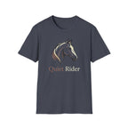 Quiet Rider Horse Graphic T-Shirt