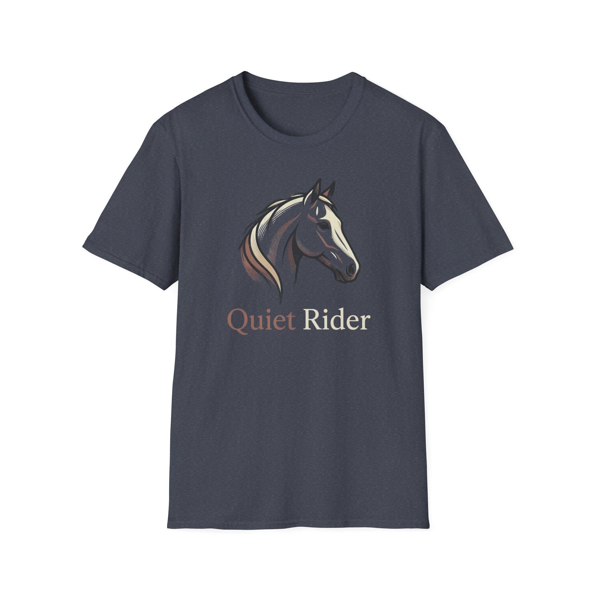 Quiet Rider Horse Graphic T-Shirt