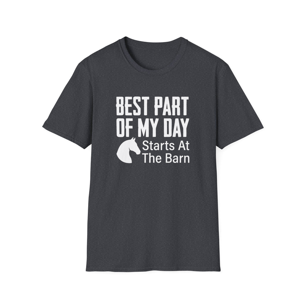 Best Part of My Day Starts at the Barn T-Shirt