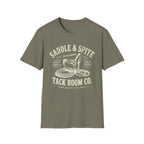 Saddle & Spite T-Shirt — Vintage Western Tack Room Graphic Tee