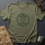 Chief Stall Officer Shirt – Funny Restroom Attendant T‑Shirt (Impaired & Exhausted)