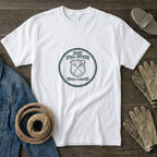 Chief Stall Officer Shirt – Funny Restroom Attendant T‑Shirt (Impaired & Exhausted)