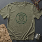 Chief Stall Officer Shirt – Funny Restroom Attendant T‑Shirt (Impaired & Exhausted)